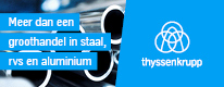 thyssenkrupp Materials Belgium - Meer dan een groothandel in staal, rvs en aluminium. Ontdek onze uitgebreide mogelijkheden.