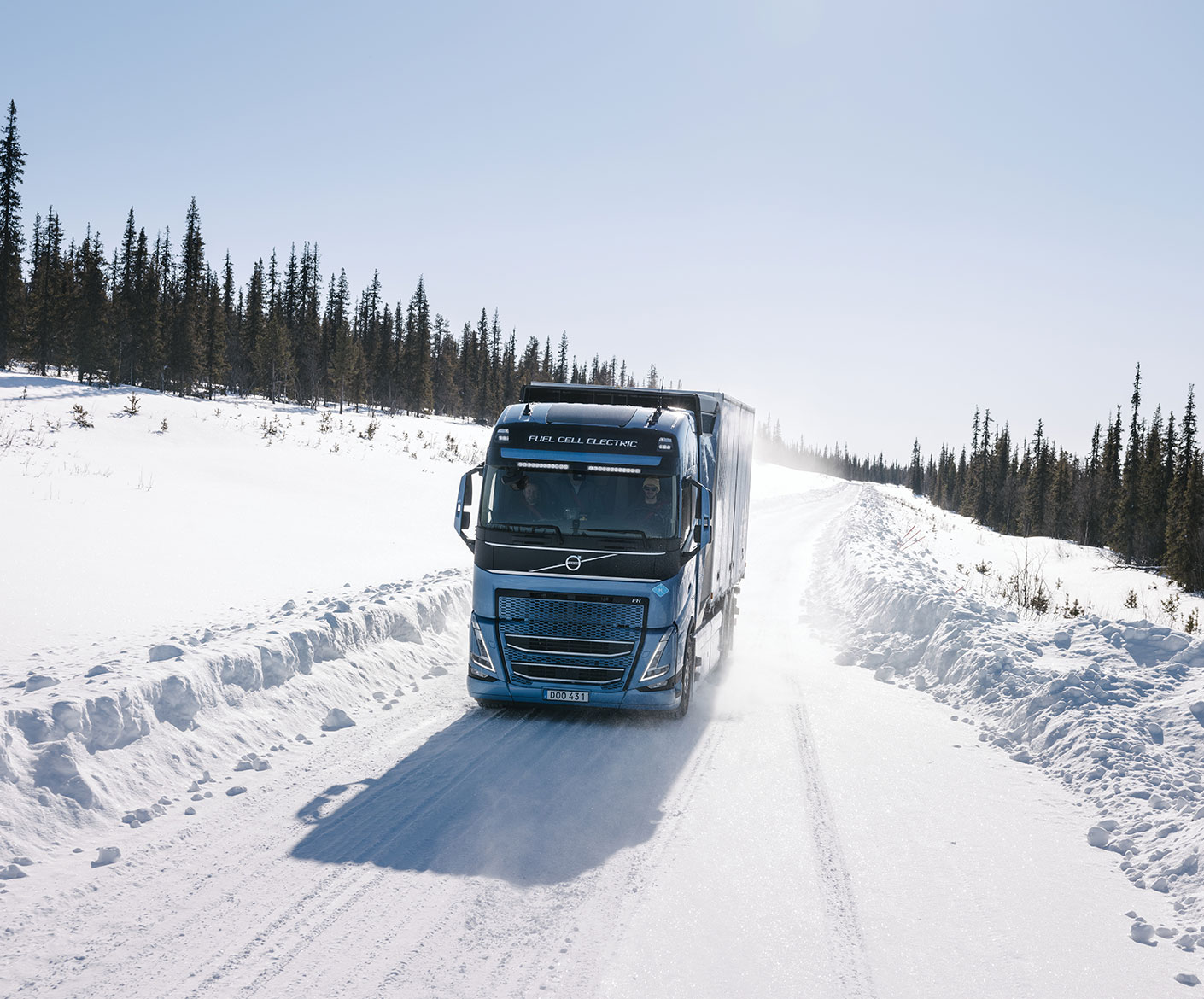 Volvo Test Waterstof Truck In Extreme Omstandigheden Engineeringnet