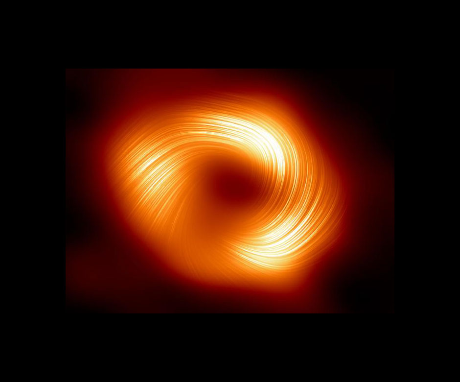 New EHT Images Reveal Strong Magnetic Fields Around Black Hole in Milky Way, Similar to M87